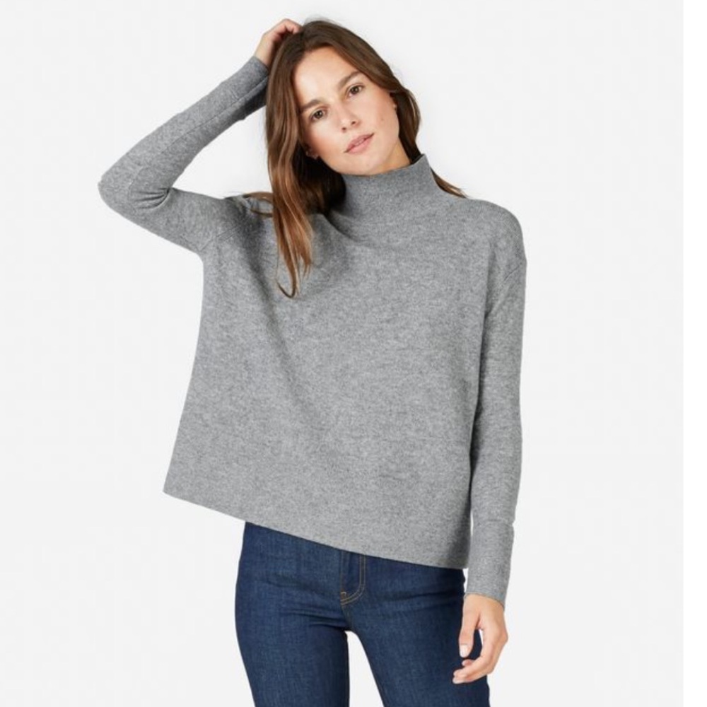 Everlane the Cashmere Square Turtleneck